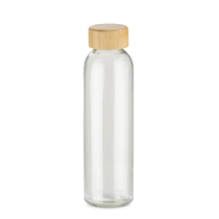 Butelka z recyklingowanego szkła VOSA 500 ml przezroczysty