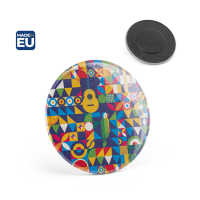 Button P'IN 10. Button P'IN 10. Okrągły magnes