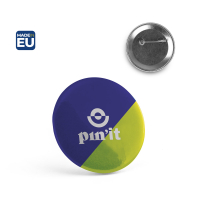 Button P'IN 6. Button P'IN 6. Okrągła przypinka