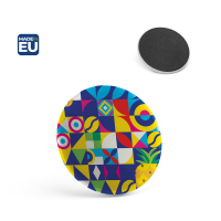 Button P'IN 7. Button P'IN 7. Okrągły magnes
