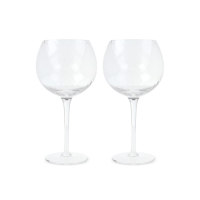 Byon Opacity zestaw 2 kieliszków do wina ze stylowym wzorem szkła 470 ml