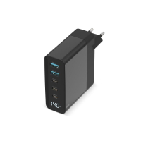 CH-1003 140W GaN Power Delivery Wall Charger, czarny