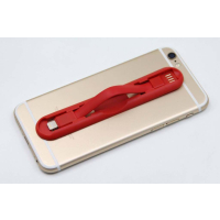 CHARGE N HOLD - Uchwyt do telefonu z kablem do ładowania