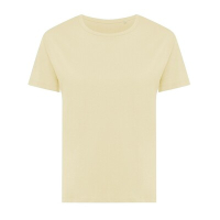 Damska koszulka Iqoniq Yala, bawełna z recyklingu żółty