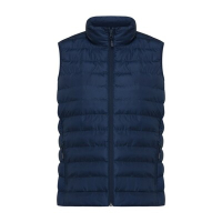 Damski bezrękawnik Iqoniq Meru, poliester z recyklingu niebieski