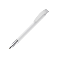 Długopis Apollo, biało / biały