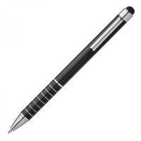Długopis metalowy touch pen LUEBO, czarny