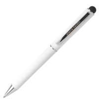 Długopis metalowy touch pen soft touch CLAUDIE Pierre Cardin, biały