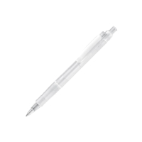 Długopis Vegetal Pen Clear przejrzysty, biały mrożony