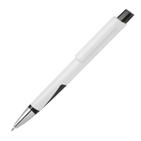 Długopis z ABS z recyklingu MAJA, czarny