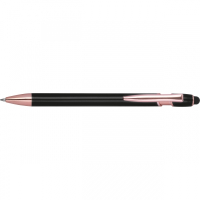 Długopis żelowy z recyklingu BELO HORIZONTE, czarny