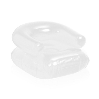 Dmuchany fotel plażowy biały