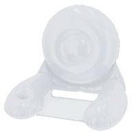 Dmuchany fotel plażowy biały