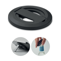 DOSENUNO - Uchwyt na telefon i otwieracz, Czarny