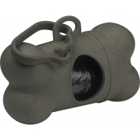 Dozownik do torebek na psie odchody LEIPZIG, ciemnoszary