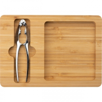 Dziadek do orzechów z tacą VIENNA, beżowy