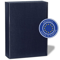 Ekskluzywny kartonik na wino 3 el. | Rue granatowy