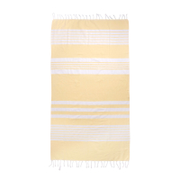 ELLA HAMAM 145X250CM, Ż&Oacute;ŁTY