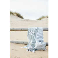 ELLA HAMAM EKO KOC/RĘCZNIK 145X250CM, ZIELONY