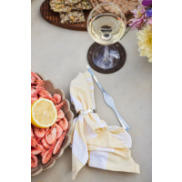 ELLA HAMAM EKO MAŁY RĘCZNIK 4-PACK, 45x45CM, ŻÓŁTY