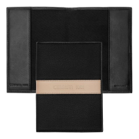 Etui na paszport Delano Taupe &amp; Black