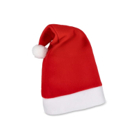 Flanelowa czapka świąteczna