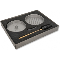 Forma do burgerów z pędzlem TEXAS, czarny