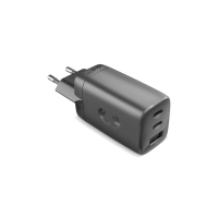 Fresh 'n Rebel ładowarka do laptopa 67W GaN USB-C i USB-A, szary