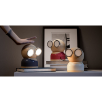 GoggleLamp Mr Watt wood - Lampa bezprzewodowa