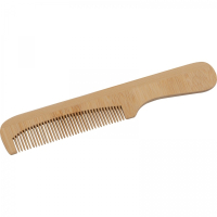 Grzebień do włosów bambusowy, beżowy