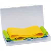 Gumowe taśmy do treningu RUBY, wielokolorowy