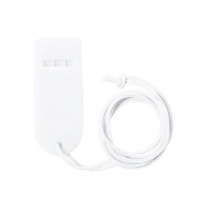 Gwizdek ze sznurkiem biały