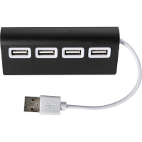 Hub USB 2.0 czarny