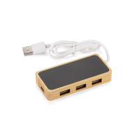 HUB USB NATRO czarny