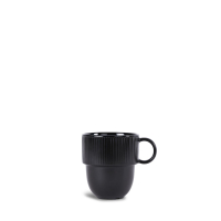 INKA Kubek z uchem, czarny