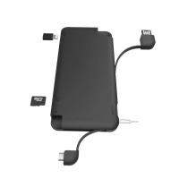 IQ+ - powerbank 4500mAH oraz czytnik kart Micro SD/TF