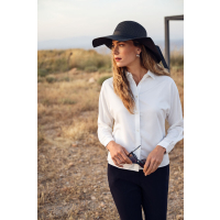 J.H&F CREPE SATIN BLOUSE