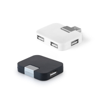JANNES. HUB z 4 portami USB-A z ABS