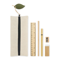 JUCOSET - Zestaw biurowy, Czarny