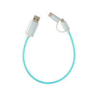 Kabel do ładowania 3 w 1 niebieski