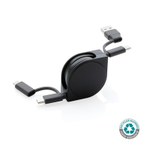 Kabel do ładowania 6 w 1 czarny