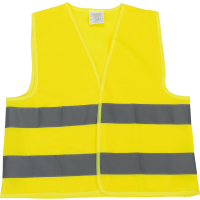 Kamizelka odblaskowa dla dzieci, żółty