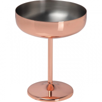 Kieliszek stalowy do Martini 300 ml CrisMa EUGENIA, miedziany