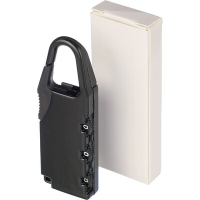 Kłódka podróżna czarny