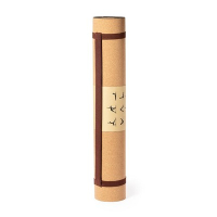 Korkowa mata do ćwiczeń jasnobrązowy