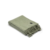 Kosta Linnewafveri Sjövallen Plaid 130x170 cm, zielony