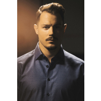 KOSZULA PURPLE BOW 144 SLIM FIT