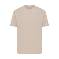 Koszulka z bawełny z recyklingu Iqoniq Teide beżowy