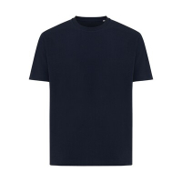 Koszulka z bawełny z recyklingu Iqoniq Teide niebieski