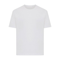 Koszulka z bawełny z recyklingu Iqoniq Teide biały